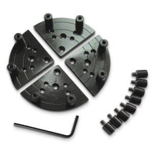 Holzstar Planscheibensegmente für Vier-Backenfutter Profi-Set