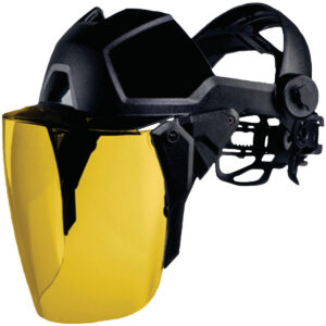 Schweisskraft Faceshield UVEX Laservision FS 1 (goldenes Visier)